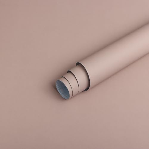 Timeet Peel and Stick Wallpaper Pink Matte Dark Pink Sticky Back Plastic Paper 40x1000cm Self Adhesive Wallpaper Waterproof Contact Paper Vinyl Film for Girls Room Wall Cabinets
