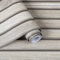 Alened Wood Effect Grey Vinyl Wrap Self Adhesive Peel and Stick Panel Wallpaper 30x200cm Wood Slats Sticky Back Plastic Waterproof Removable for Walls, Kitchen Furniture