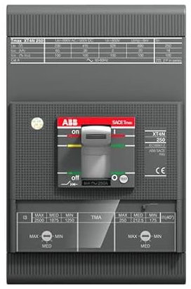 ABB XT4N 1SDA06, Leistungsschalter MCCB 3-polig, 52A, Fest