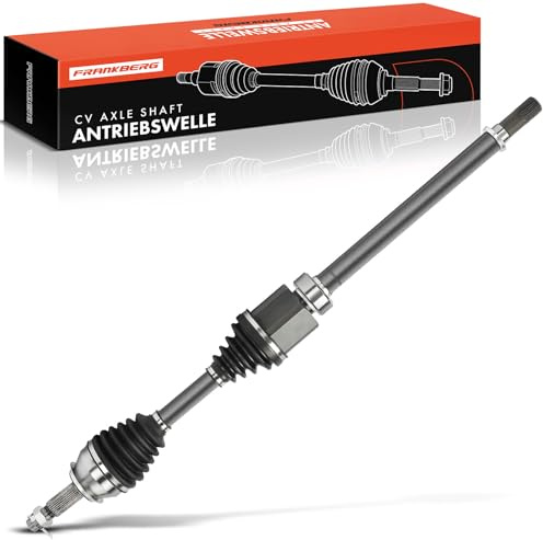 Frankberg Semiasse Albero di trasmissione Cambio manuale Asse Anteriore Destra senza ABS Ring Compatibile con Qashqai II SUV J11 J11 Kadjar HA HL Replace# 391004EB1A