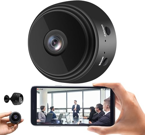 Mini Spy WiFi Camera | Wireless Hidden Security CCTV Cam | Motion Detection, HD Night Vision, Remote App View, Smart Home Surveillance, Baby & Pet Monitor – TradeProvider®