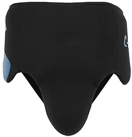 Gavigain BN FIGHT Boxe Muay Thai Jockstraps Uomo Inguine Guardia Karate Taekwondo Protezione inguine per Sport da Combattimento (Blu)