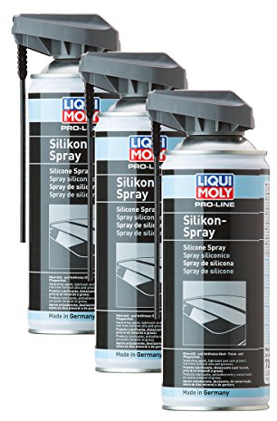 3x LIQUI MOLY 7389 Pro-Line Silikon-Spray Kunststoff Metall Gummi Holz 400ml