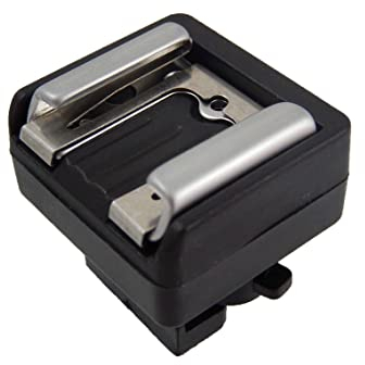 vhbw Adaptateur de griffe flash compatible avec Canon Legria Vixia HF G10, HF G20, HF G25, HF G30, HF M300 Camcorder - Remplacement pour Canon MSA-1