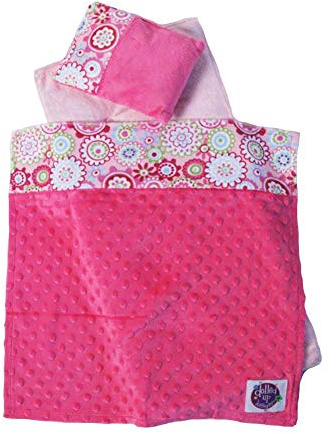 18 Doll Mattress & Bedding Set, Pink Floral