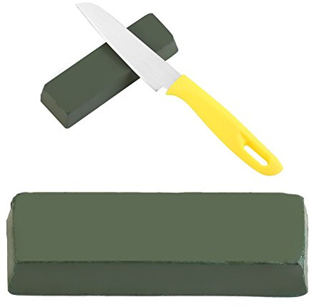 Pasta de pulir, 140G verde fina óxido de cromo pasta abrasiva pulir cera afilado compuestos de pulido