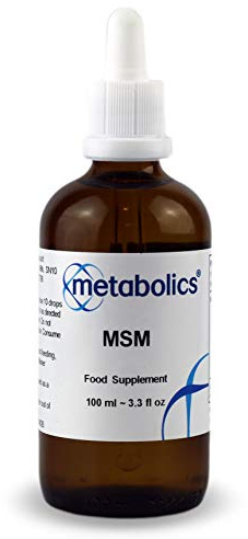 Methylsulphonomethane MSM Liquid | 153 Servings Per Container (65mg) | Made in The UK | Nothing Added