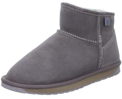 Emu Australia Platinum Slim Darling WP11875-MUSH, Women winter boots,boots, Grey, 38 EU