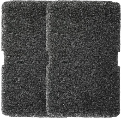 BEPSYOM 2 pièces Filtres en Mousse pour Sèche-Linge à Pompe Chaleur et Séchoir à Condensation, Filtre seche Linge, Filtre seche Linge(240 x 155 x 10 mm)