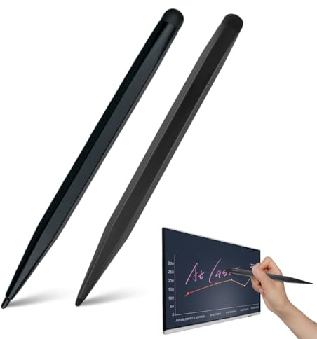 DOKRIN Punteros para presentaciones,Punteros para móviles,Lápiz táctil de Oficina, lápiz óptico multifunción con Pantalla táctil infrarroja de precisión de Doble Cabezal