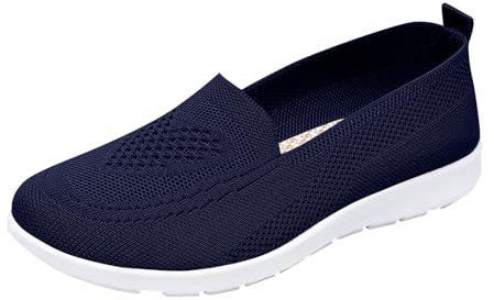 SCBFDI Sandali Sportivi Donna Scarpe da in Tessuto Traspirante con Suola Leggera Antiscivolo Slip On per Uso Quotidiano Passeggiate Lavoro Libero Infradito Stoffa Donna Turchese 38