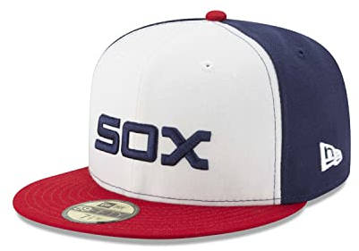 New Era - MLB Chicago White Sox Authentic Collection Alternate Fitted Cap - Farbe Weiß, Größe 7 3/8 (58,7cm)