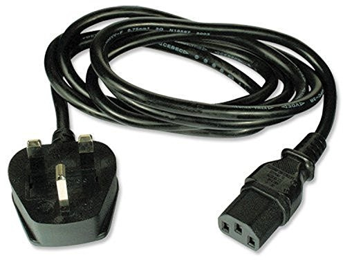 LG Television Mains Lead Power Cable Cord with 3 Pin UK Plug for LED/LCD/Plasma TV Models 37LH2000-ZA.BEK, 42LG3000-ZA.AEKDLJG