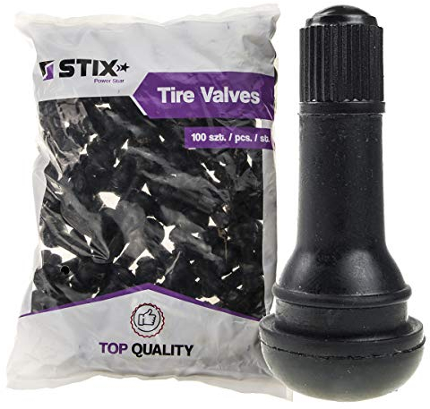 Gummiventile TR413 Snap-In Reifenventile Ventile für Schlauchlose Reifen (100)