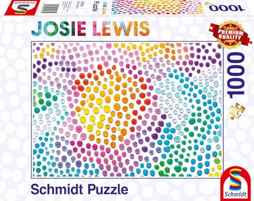 Schmidt | Josie Lewis: Coloured Soap Bubbles (1,000 Pieces) | Jigsaw Puzzle | Ages 14+