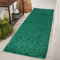 Serdim Rugs Plain Living Room Hallway Runner Shaggy Rugs, Emerald, 60x220cm(2 x7'3) 912 EMERALD 60x220