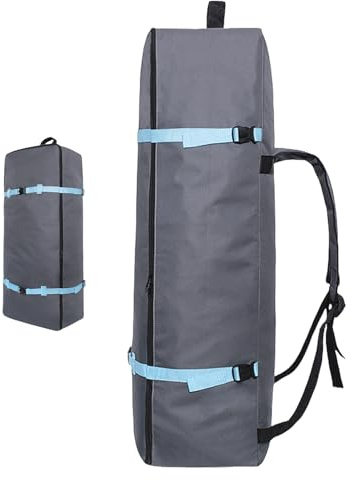 Mochila inflable para tabla de remo, bolsa de almacenamiento para tabla de remo, bolsa de almacenamiento con cremallera de gran capacidad, con asas, almacenamiento multiusos para tablas de surf