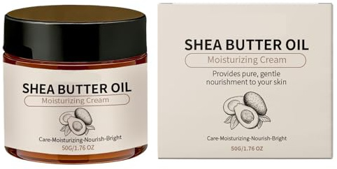 La Crème Hydratante pour Peau Sèche | 50 ml Beurre Face Corps - Beurre Peau Lotion Visage Crème Corps | pour Mains Jambes Cou Cheveux Visage Routine Quotidienne Matin et Soir