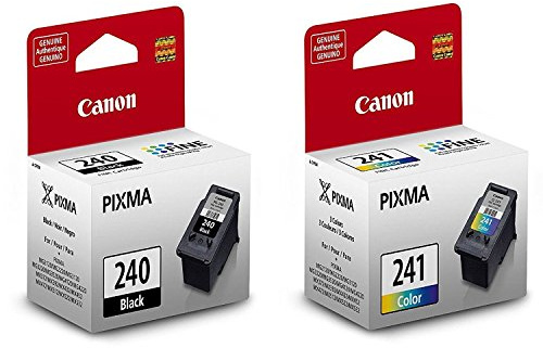 Canon Pixma PG-240 Black & CL-241 Color Ink Cartridges