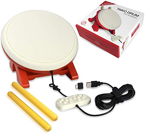 Ostent Tambours Contrôleur Branche Bâton Console Pour Nintendo Switch Taiko no Tatsujin Master Jeu Vidéo