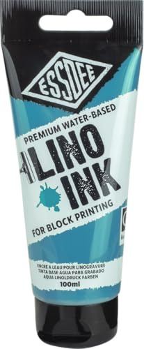 Essdee Block Printing Ink, Turquoise, 100ml