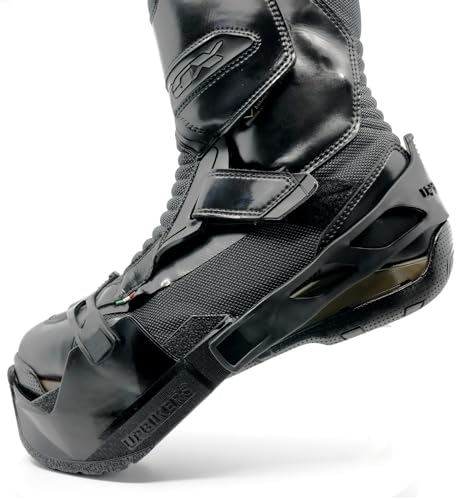 Moto troppo alta? Nessun problema! - Gli Upbikers sono un accessorio pensato per il motociclista che vuole arrivare comodamente a terra con entrambi i piedi. Come aumentare l'altezza del motociclista.