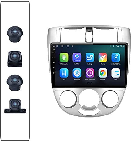 Android 11 Auto-Navigation Autoradio Stereo 10.1 Größe Für Chevrolet Lacetti J200 2004-2013/Buick Excelle Hrv 2004-2013/Daewoo Gentra 2 2013-2015 StauvermeidungTraffic, Updates über Wi-fi