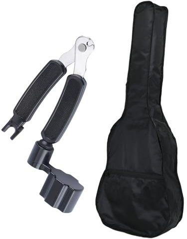 ZGDEIWGF 1 wasserdichte Gitarrentasche, 1 DREI-In-Eins-Saitenwechsler, Akustikgitarrenkoffer, Gitarren-Aufbewahrungstasche, Gitarren-Performance-Tasche, Performance-Tasche