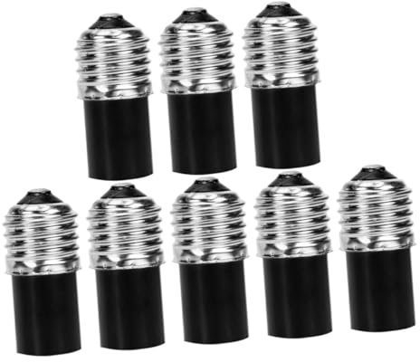 NUOBESTY 8stücke Lampensockeladapter Mit Glühbirnenadapter Für Sockelkonverter Leuchtmitteladapter Fassungskonverter