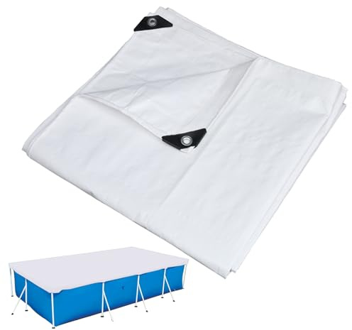 Coperchio Piscina - Tarpaulin Impermeabile A Doppia Faccia | Coperchi Di Piscina Per Protezione UV Impermeabili | SCHEMA RAUP SURMADE COPERCHIO SERRA GRANDE PER CHOLLE CHOLLA COOP PERCHI