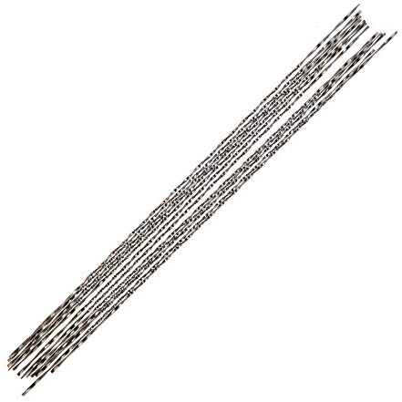 12 hojas de sierra con dientes en espiral para cortar madera, metal y plástico