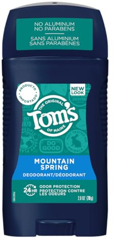 Tom's of Maine Deodorant for Men Mountain Spring 2.8 oz