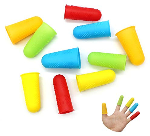 10PCS Silicone Finger Protectors Hot Glue Gun Finger Guards for Sewing