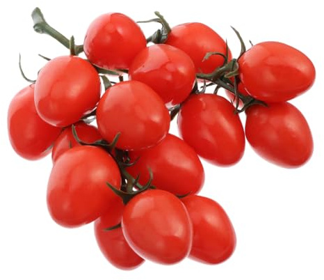 STOBAZA Pomodori Ciliegia Artificiali Realistici in Schiuma Per Decorazione Casa Feste E Fotografia Accessori Leggeri Con Colori Vividi E Design Naturale 5 X 12 X 5 Cm