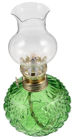 Cabilock Retro Petroleumlampe Mit Verstellbarer Flamme Vintage Öllampe Als Notlicht Und Dekoration Für Wohnzimmer Und Schlafzimmer 7.3 Zoll Klassische Flurbeleuchtung