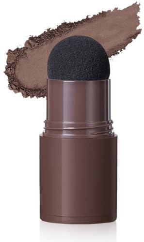 KAFZEL 2 Pezzi Mini Scalp Shader polvere per capelli copre diradamento,ritocco ricrescita capelli,mascara capelli bianchi,Professionnel Hair Touch Up, per ritocco colore di capelli e radici（Marrone）