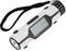 Haofy Reisewecker, Multifunktionswecker mit LED-Taschenlampe, Weltzeit-Reisewecker-Thermometer, Außentaschenlampe, Außenwecker