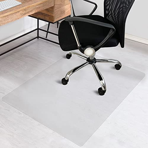 FLODI. NEO Series Floor Protection Mat (90 x 150 cm) PVC Chair Mat, Floor Protector, Table Protection, Highly Transparent Clear Mat, Non-slip Durable & Scatch Resistant Flooring Cover