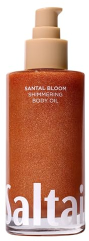 Saltair Shiny Body Oil Sandalwood Blossom Fragrance Shiny Moisturising 100ml
