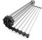 Suneast Dish Drainer Rack, Folding Roll Up Dish Drying Rack Heat Resistant Mat Stainless Steel Over the Sink Kitchen Countertop - Black, 47X30cm