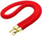 Niaciswe Velours Corde de Barrières 1 Pièce Barrière Corde Rouge Corde Système de Délimitation Corde Ruban de Délimitation Corde avec Crochets pour Contrôle Sûr de la Ligne de File D'attente de Foule
