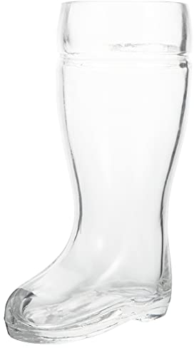 TOPBATHY Taza Fuentes Del Partido Del Vaquero Rojo Vaso De Cerveza Copas De Vino Caliente Bota Jarra De Cerveza Copas De Martini De Cristal Anteojos Bebida Whisky Vidrio Jarro De Cerveza