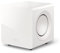 KEF KC92 Subwoofer, Weiß glänzend | 2 x 500W RMS-Verstärker Klasse D | iBX Intelligent Bass Extension | gegenläufiger 23-cm-Doppeltreiber | Musik | Heimkino | Gaming