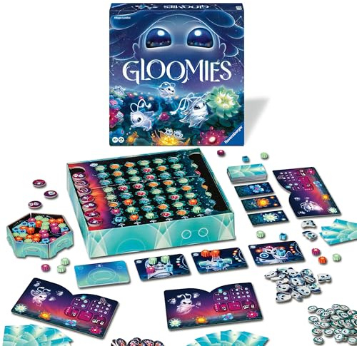 Ravensburger Gloomies Brettspiel strategisches Kartenspiel für Kinder