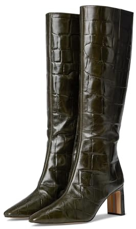 Sam Edelman Women's Sylvia 2 Knee High Boot, Deep Olive, 8.5