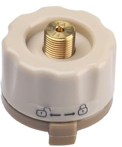 Fire-Maple Anaconda Camping Stove Gas Adapter Gas Bottle Convert Adapter Connector for Butane Canister to Screw Gas Cartridge for Outdoors (White)