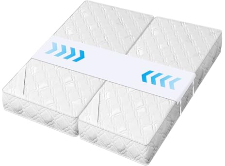 Miosugo Bed Bridge Twin to King, No-Slip Mattress Extender with Secure Straps, Split King Gap Filler for Adjustable Bed Split King Co Sleeping Couples, Families, Fast Installation