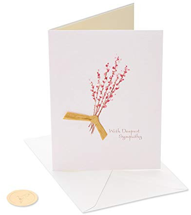 Papyrus Sympathy Card (Wishing You Comfort)