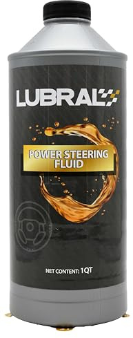 LUBRAL Power Steering Fluid | High Viscosity Index, Anti‑Wear & Anti‑Foam Protection | Oxidation, Rust & Corrosion Resistant | Smooth Steering Performance for Cars & Trucks | 1 Qt | Single Pack