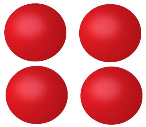 Juego de 4 pelotas antiestrés para ejercitar las manos para adultos y niños, para hacer ejercicio con los dedos, para aliviar el estrés